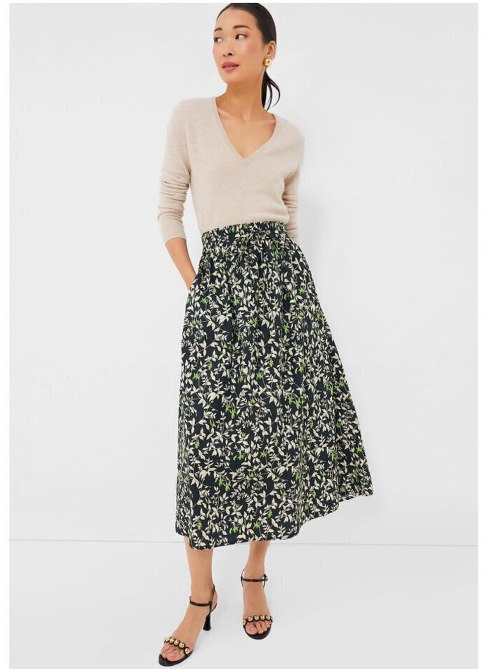 Tuckernuck Verdant Iris Cece Skirt (L NWOT)